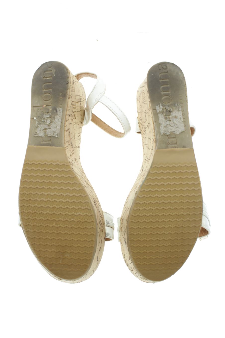 Plataformas de Primadonna de la talla 37, de color blanco de