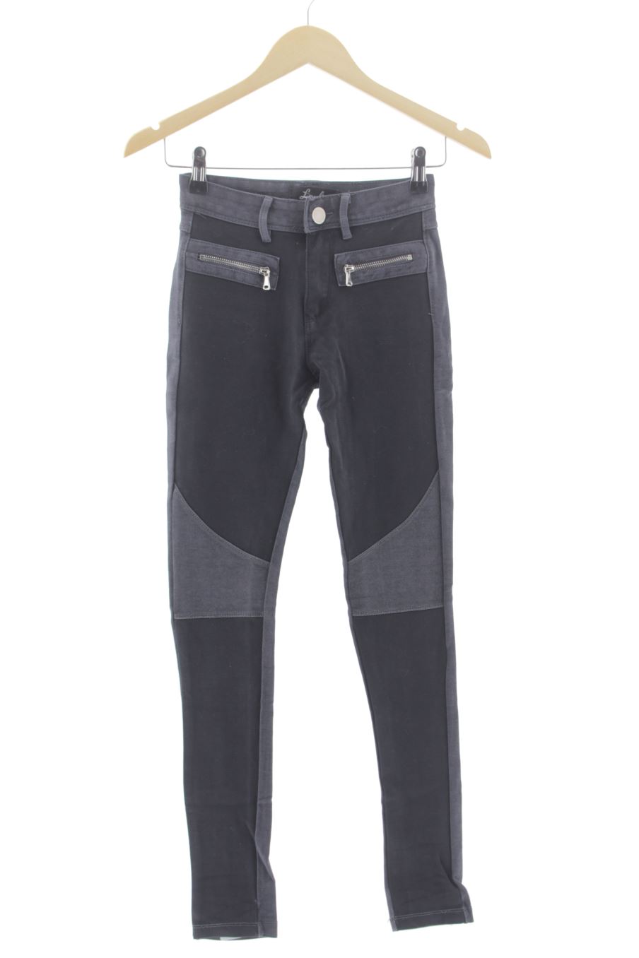 Jeans Laulia de la taille XS, de couleur noir de denim