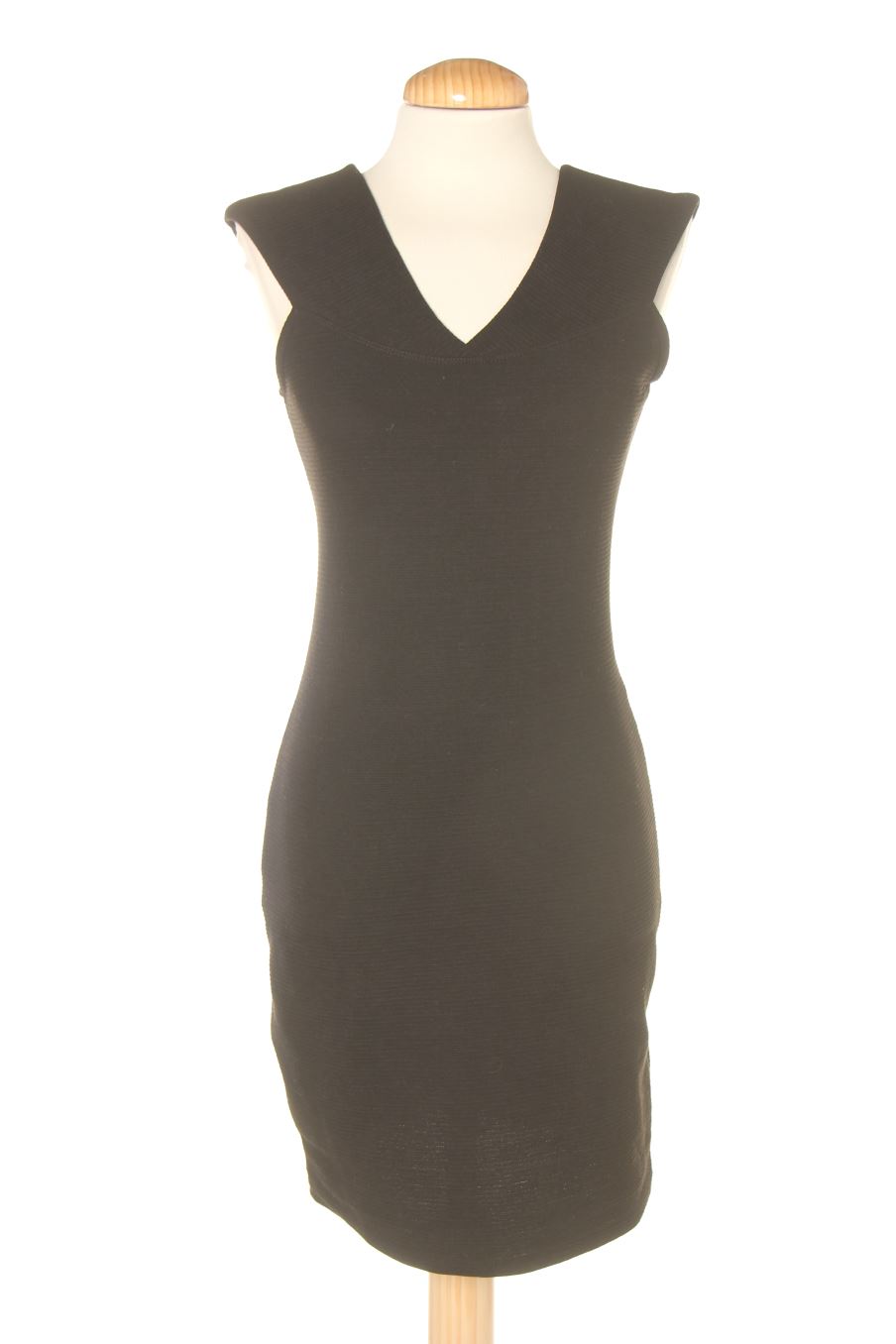 Vestido casual de Mango de la talla S, de color negro