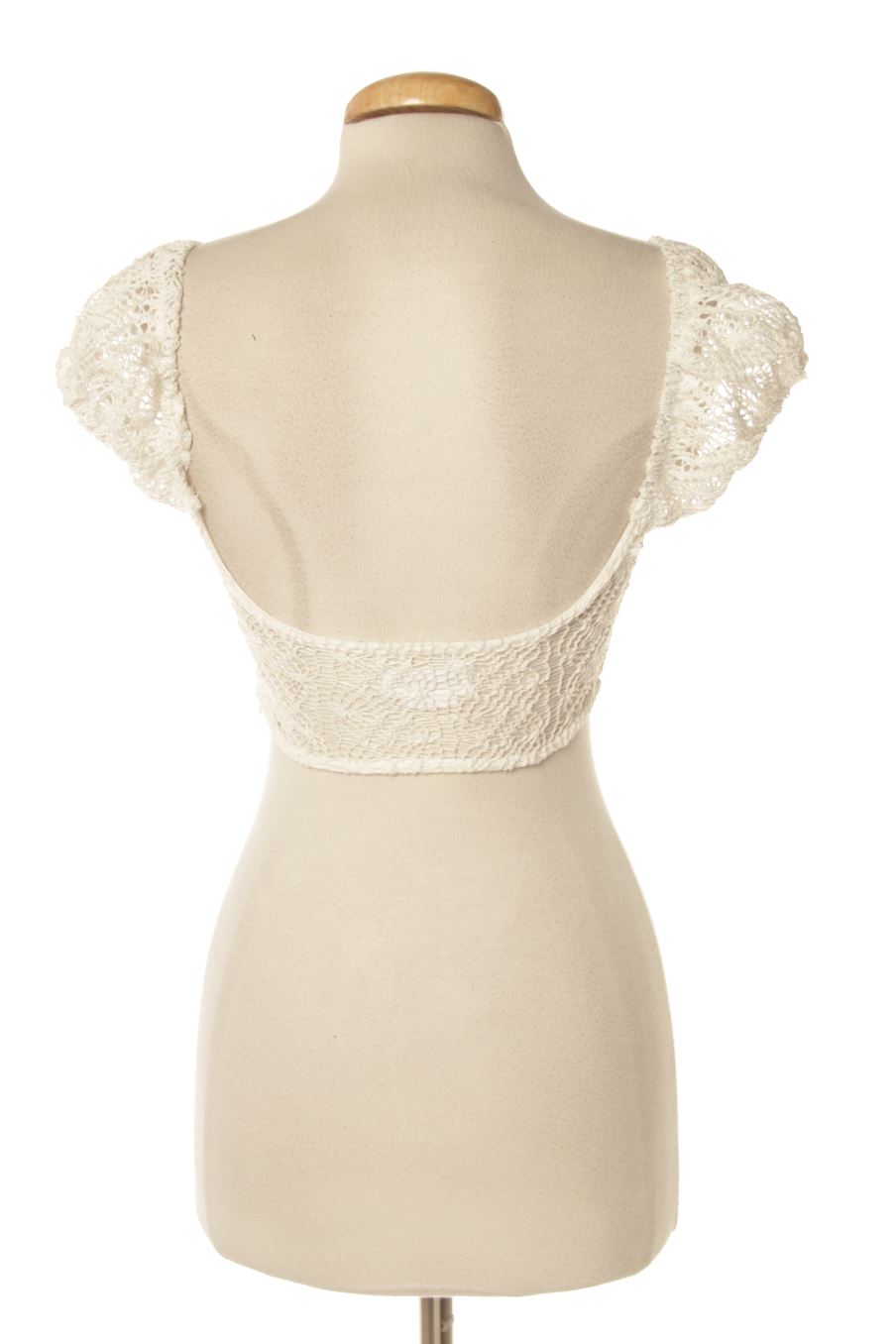 Top de Lovers+FRIENDS de la talla XXS, de color blanco
