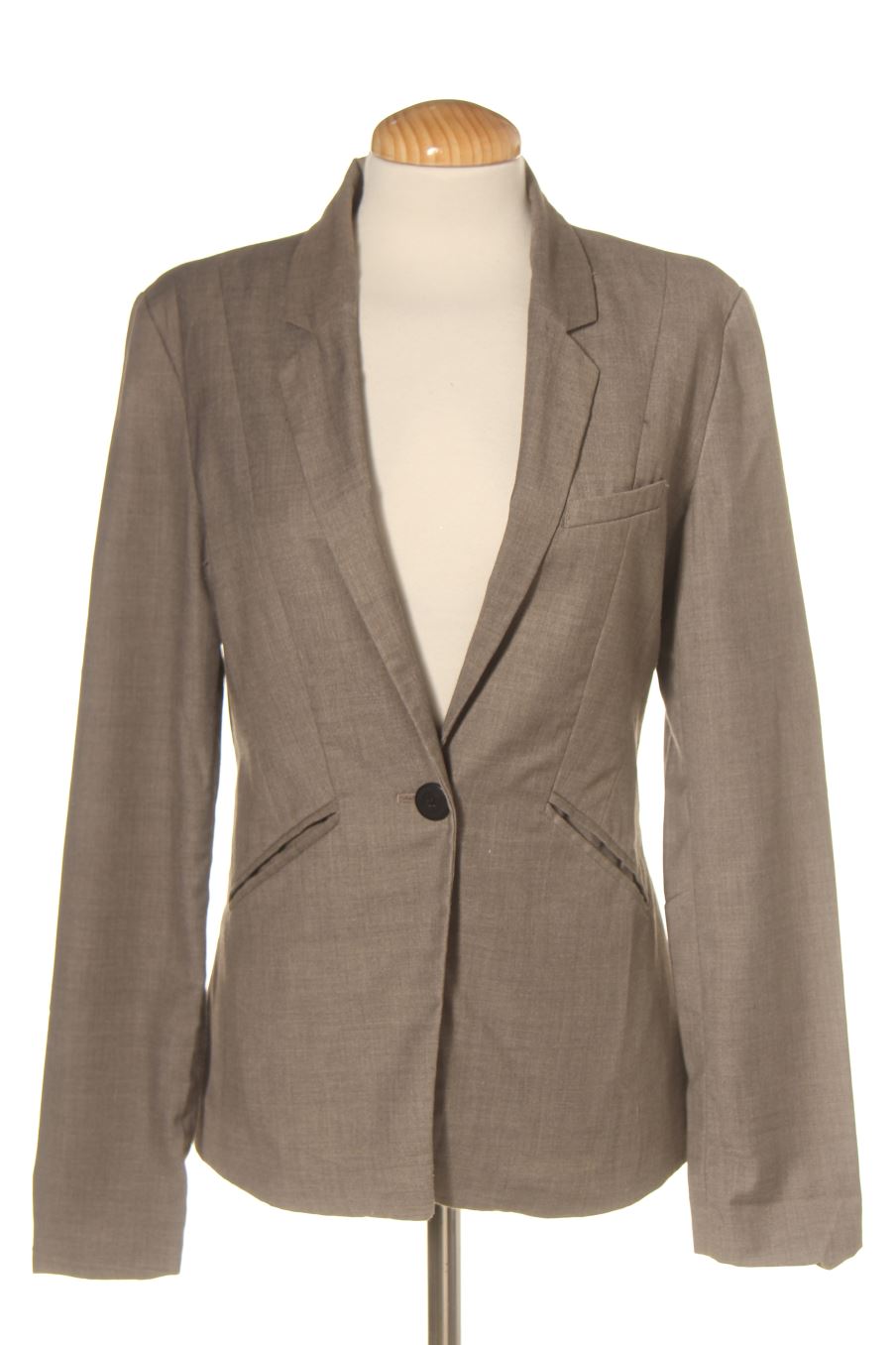 Blazer Bershka de la taille M, de couleur gris