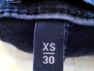 Jeans Only de la taille XS, de couleur noir de denim
