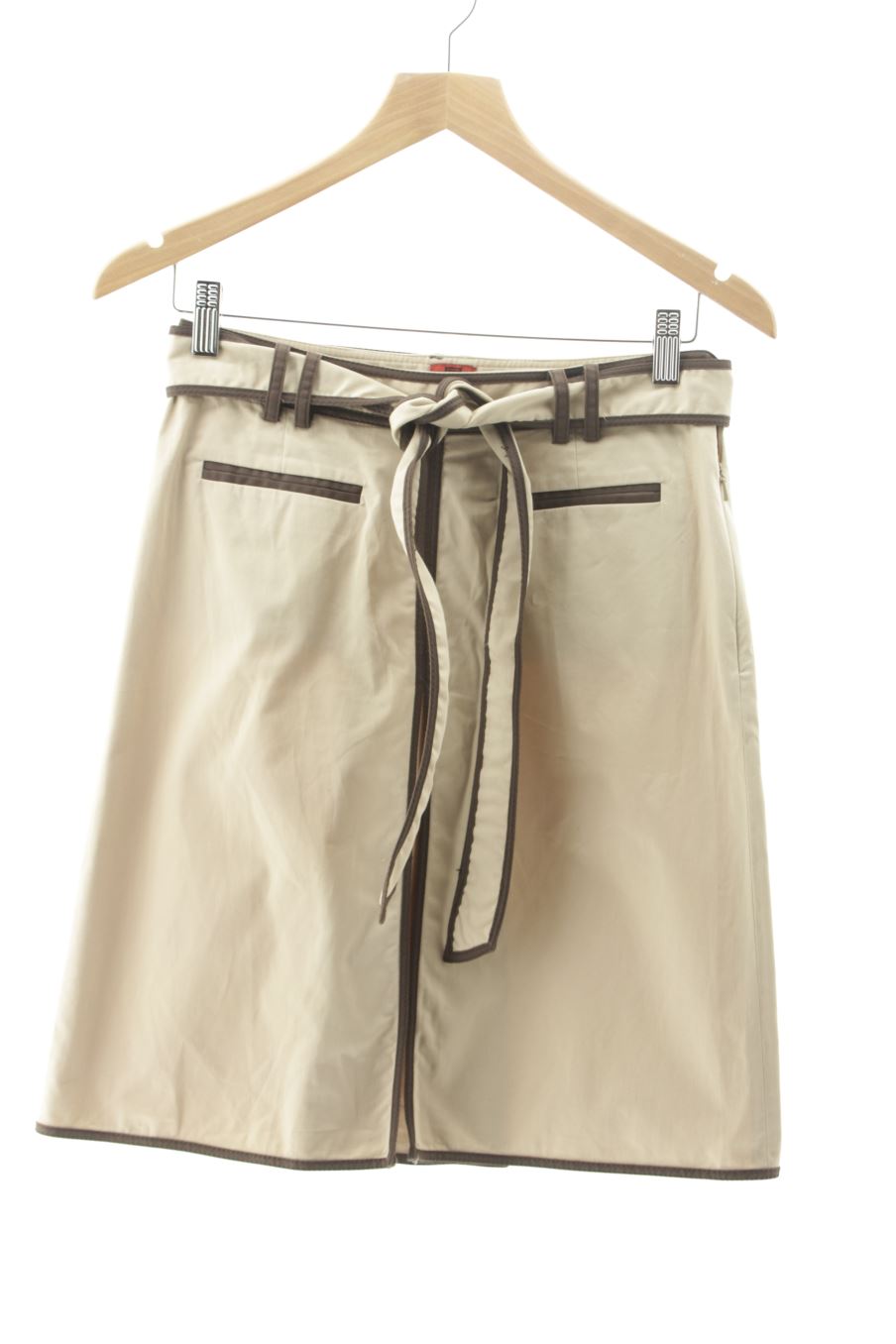 Jupe Pedro del Hierro de la taille 36, de couleur beige