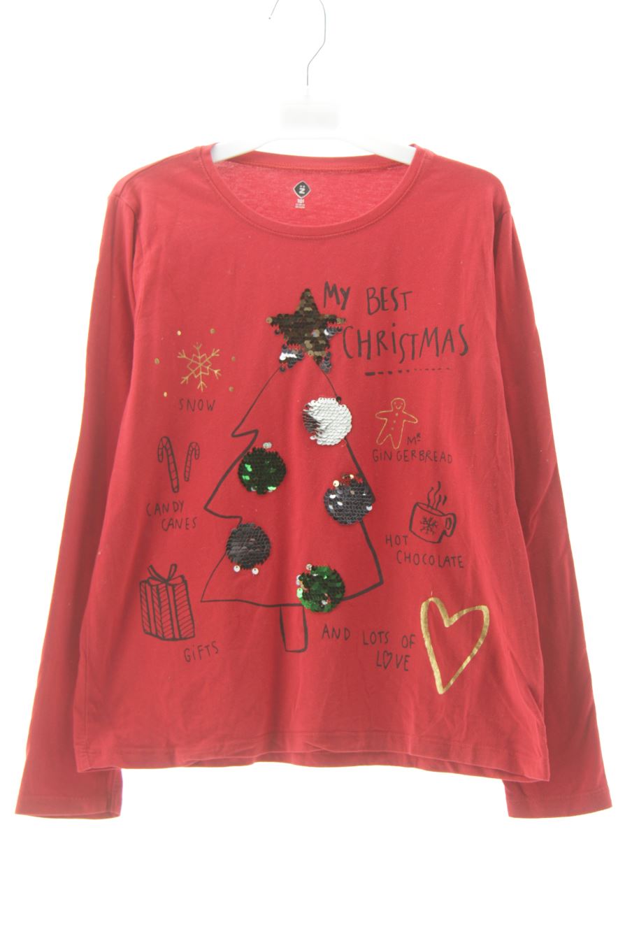 T-shirt manches longues Zeeman de la taille 10 ans de seconde main