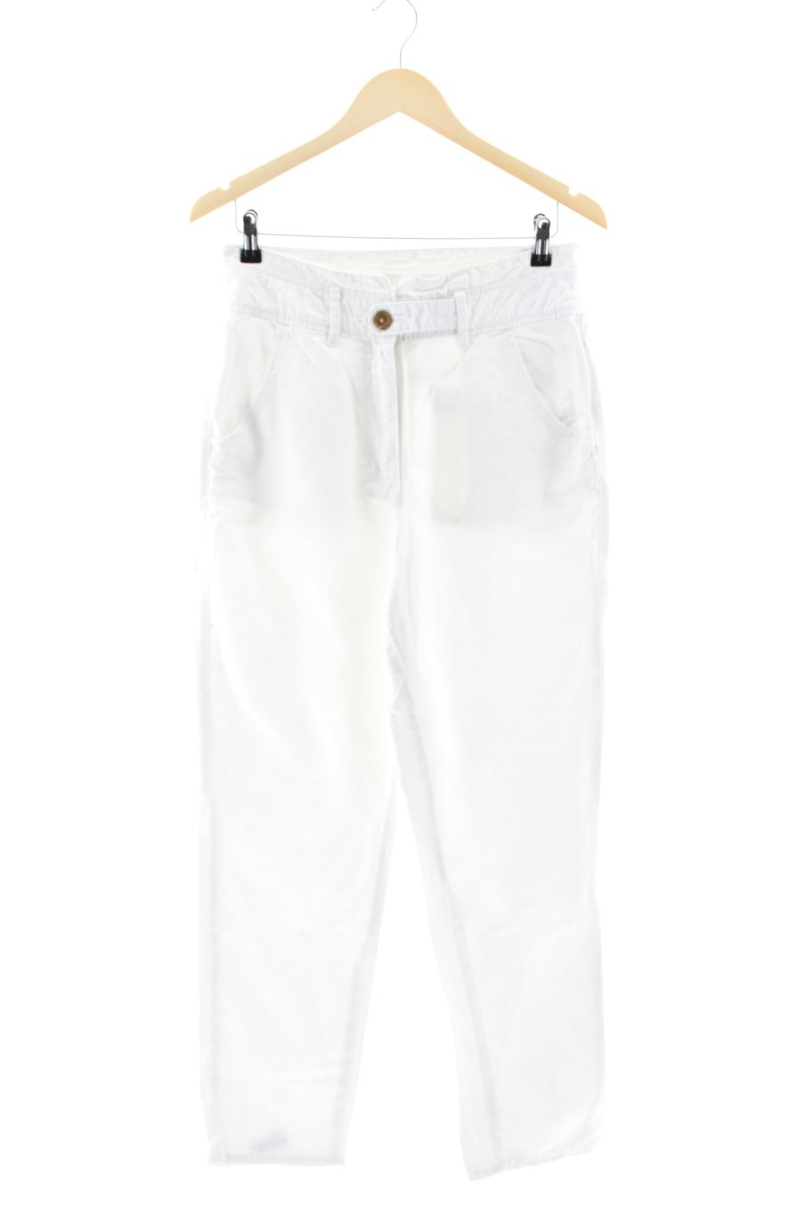 Jeans Promod de la taille 38, de couleur blanc de denim