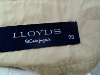 Pantalon Lloyd`s de la taille 38, de couleur beige