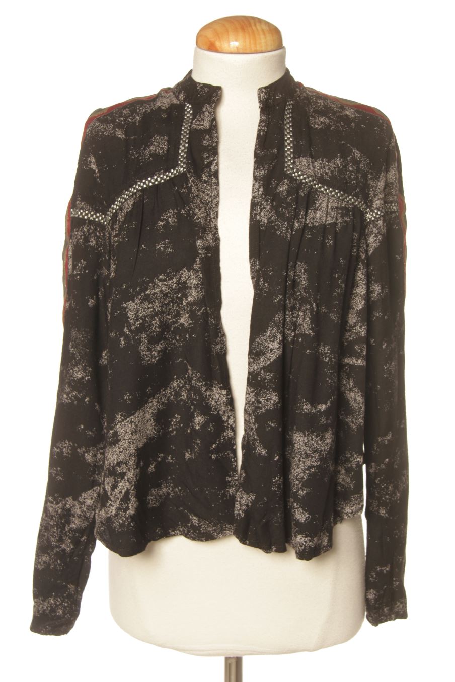 Chaqueta de Ecote de la talla XS, de color negro