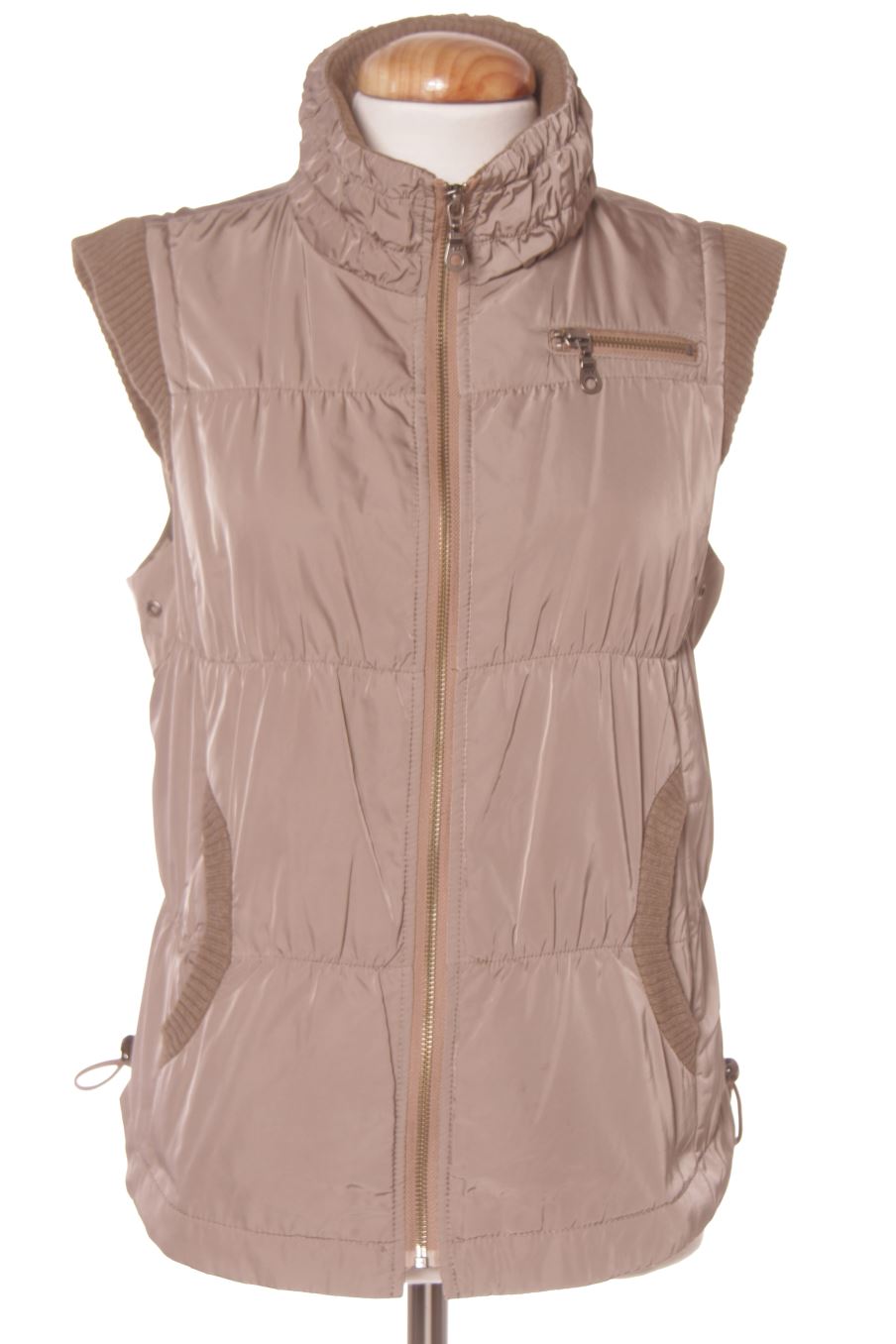Gilet imbottito de Luis Civit de la talla 42, de color marrone