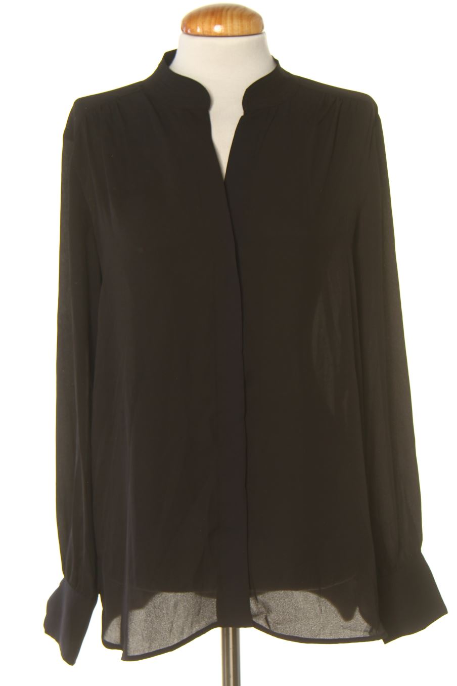 Blouse à manches longues Mango de la taille S, de couleur noir