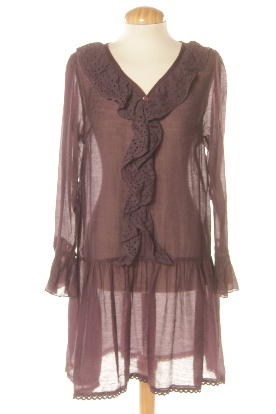 Robe casual Musa by boho de la taille M, de couleur pourpre