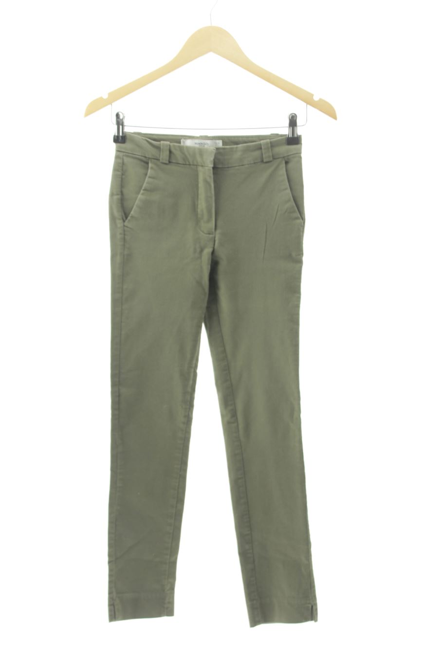 Casual Hose von Mango Größe 32, Farbe Grün, für