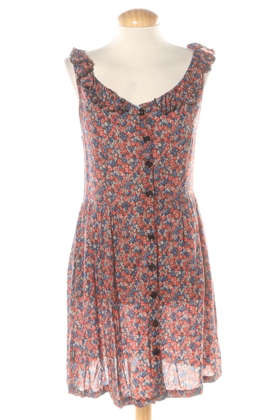 Einfaches Kleid von Loreak mendian Größe M, Farbe Geblümt, für