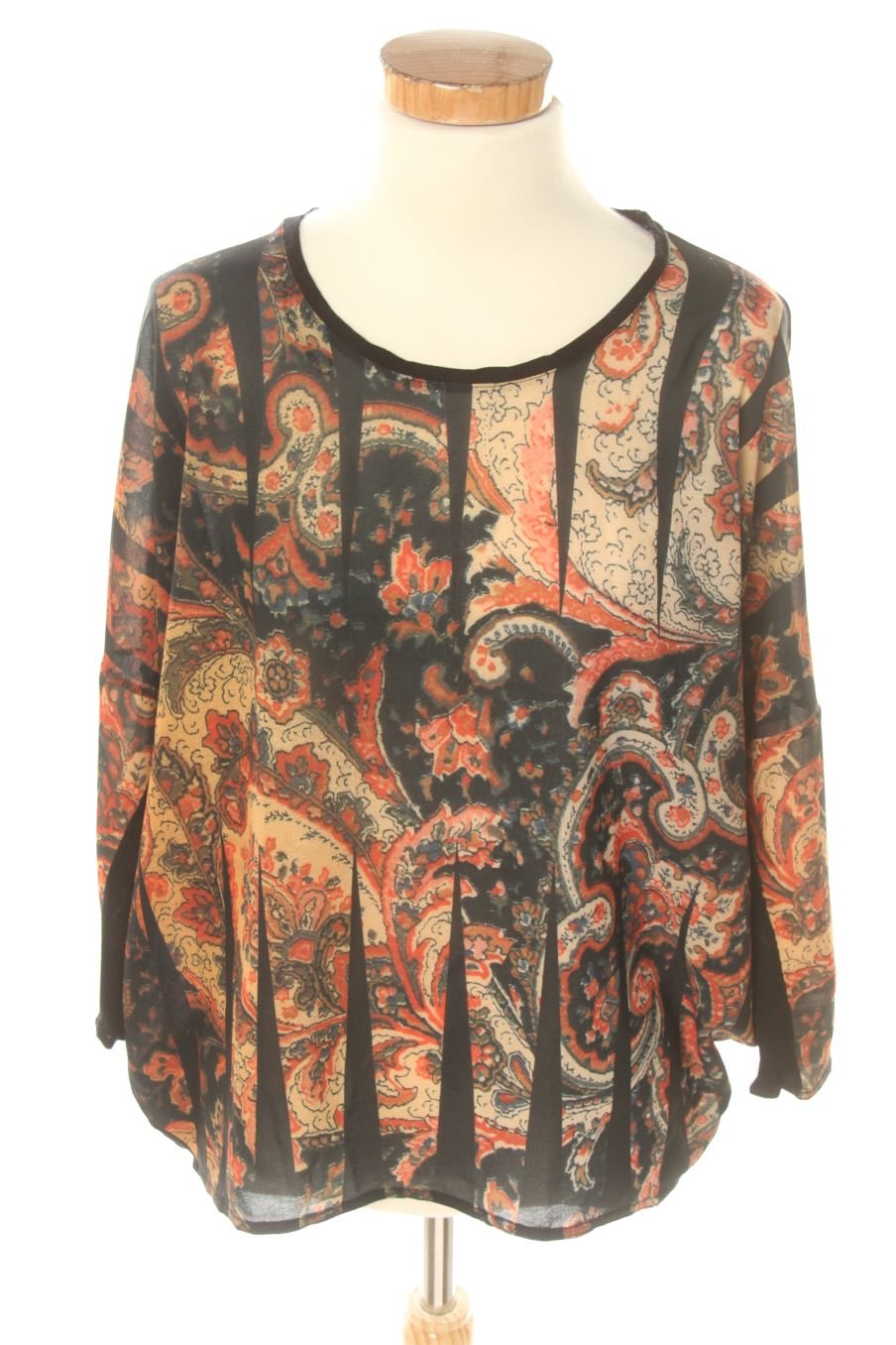 Blouse à manches longues Zara de la taille S, de couleur imprimés