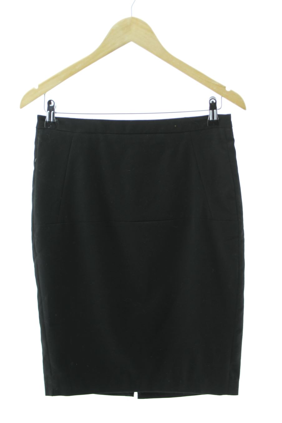 Falda de Mango de la talla 38, de color negro