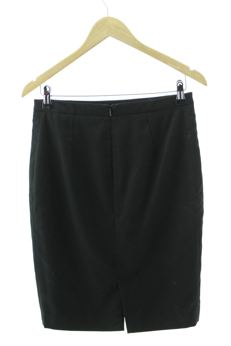 Falda de Mango de la talla 38, de color negro