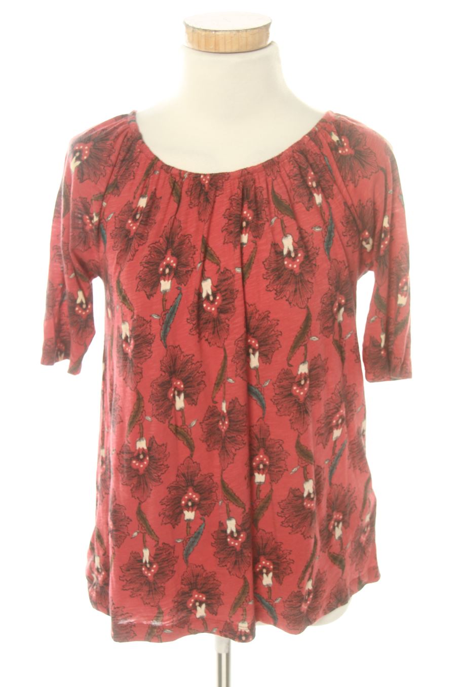 T-shirt Monoprix de la taille XS, de couleur fleurs
