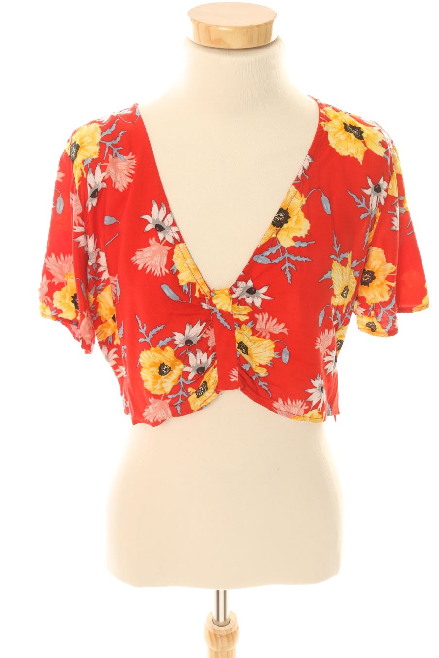 Blouse à manches courtes PERCENTIL de la taille S, de couleur fleurs