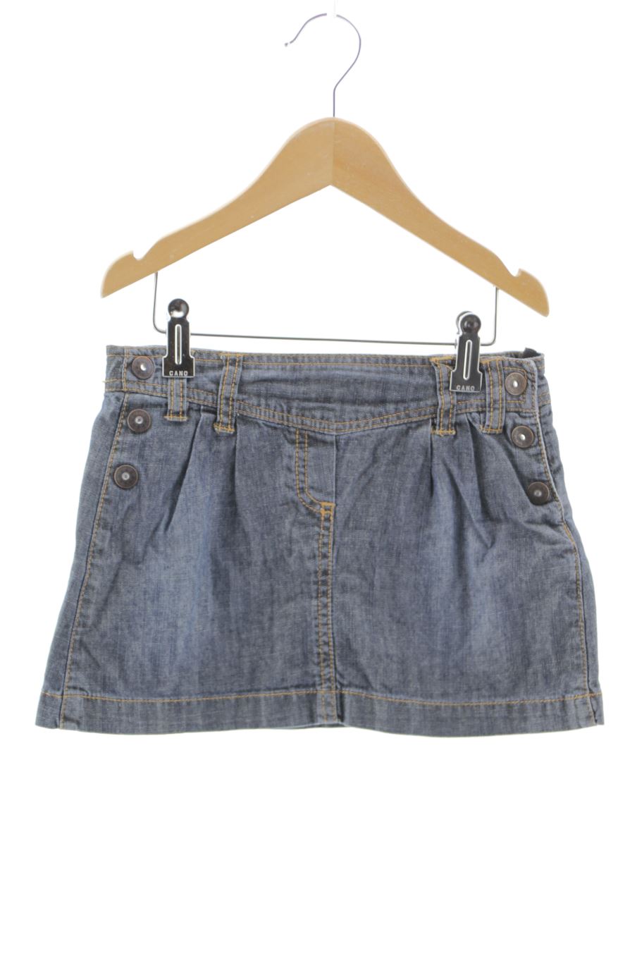 Jupe Tape à l'oeil de la taille 5 ans de denim de seconde main