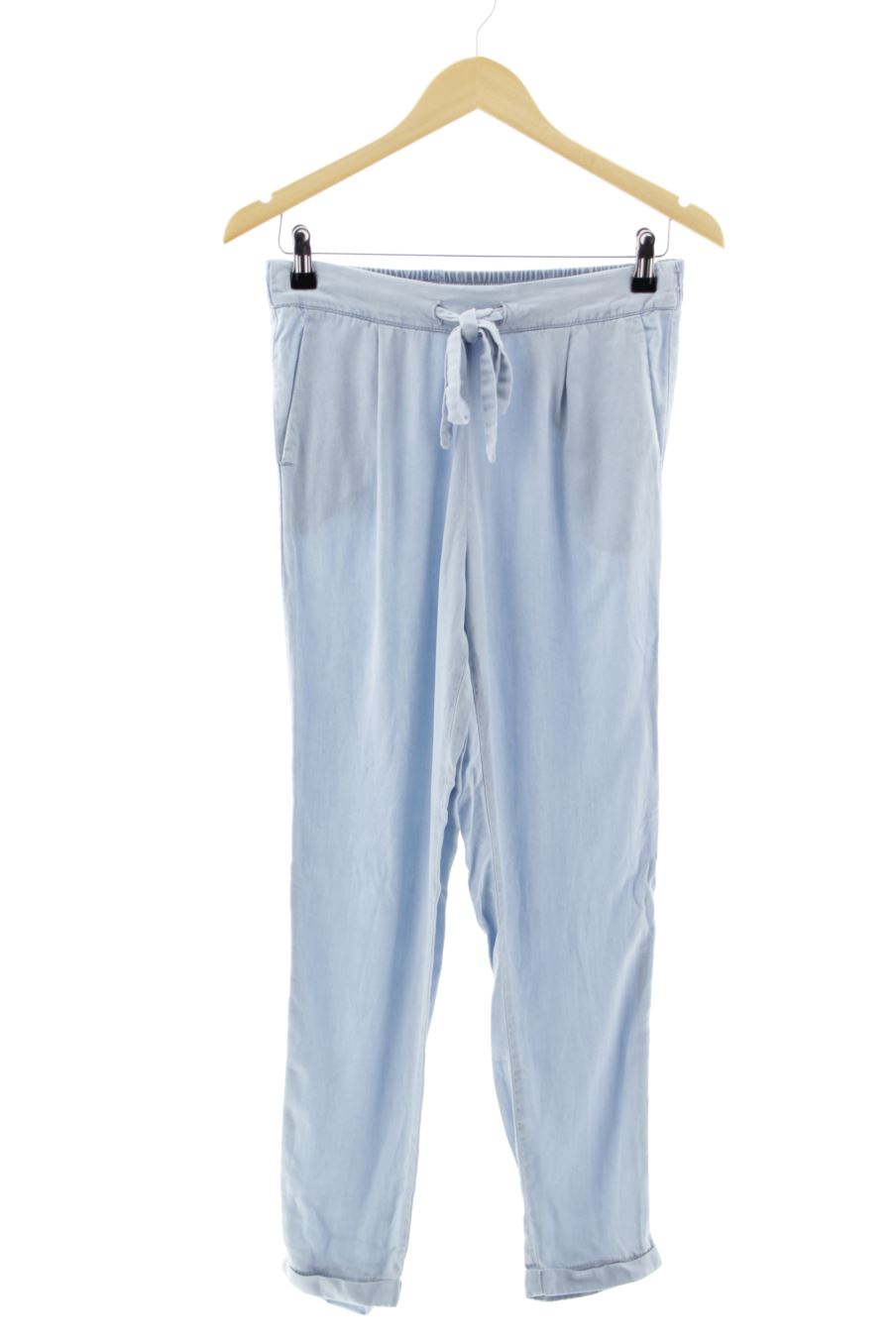 Pantalon Stradivarius de la taille S, de couleur bleu