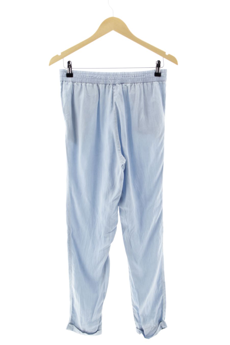 Pantalon Stradivarius de la taille S, de couleur bleu