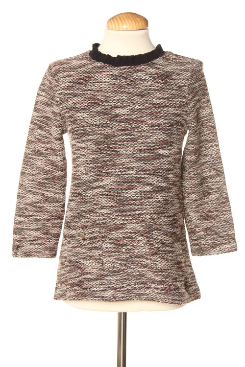 Blusa a maniche lunghe