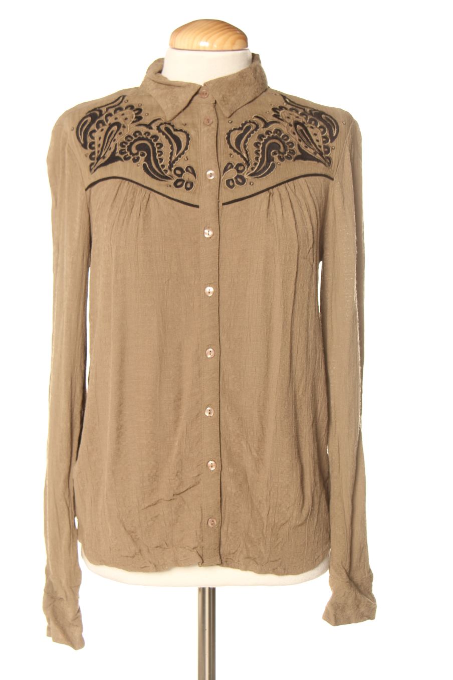 Chemise Promod de la taille 36, de couleur vert