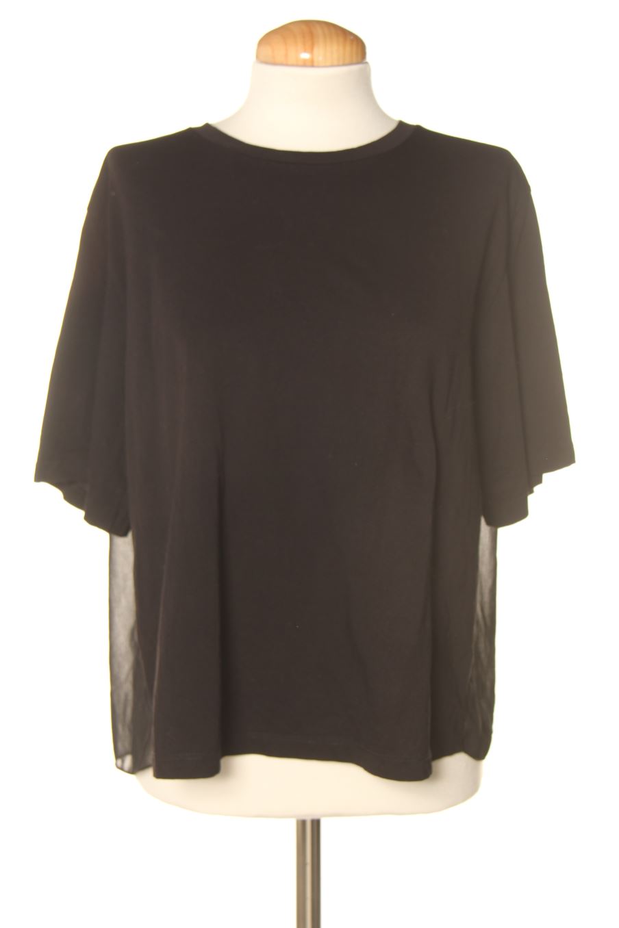 T-Shirt von Zara Größe S, Farbe Schwarz, für
