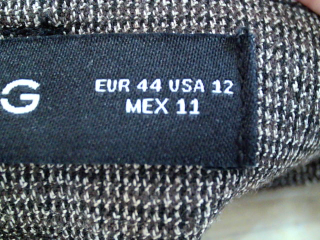 Pantalon Mango de la taille 44, de couleur carreaux