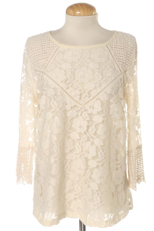 Blusa a maniche lunghe