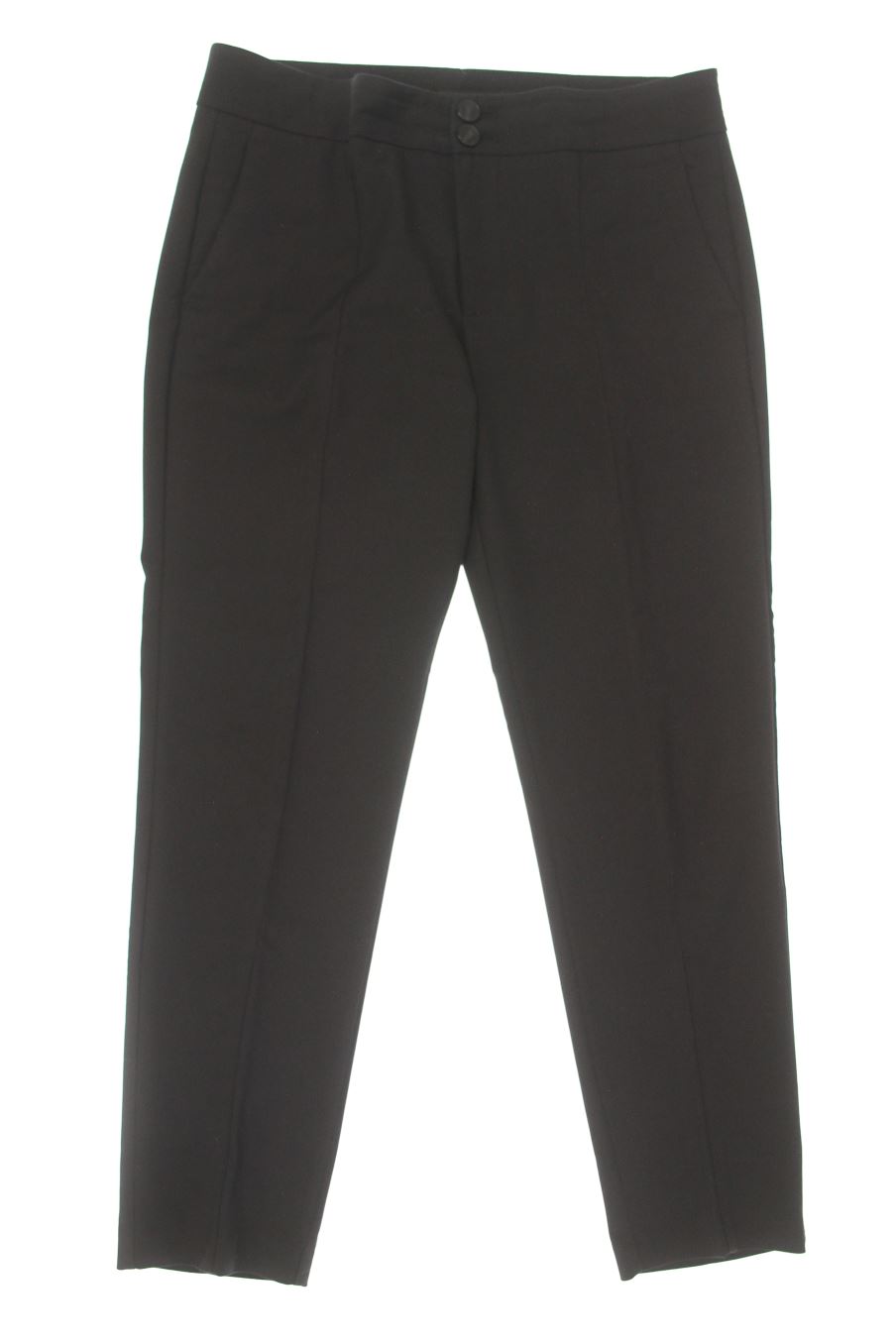 Pantalones de Mango de la talla 38, de color negro