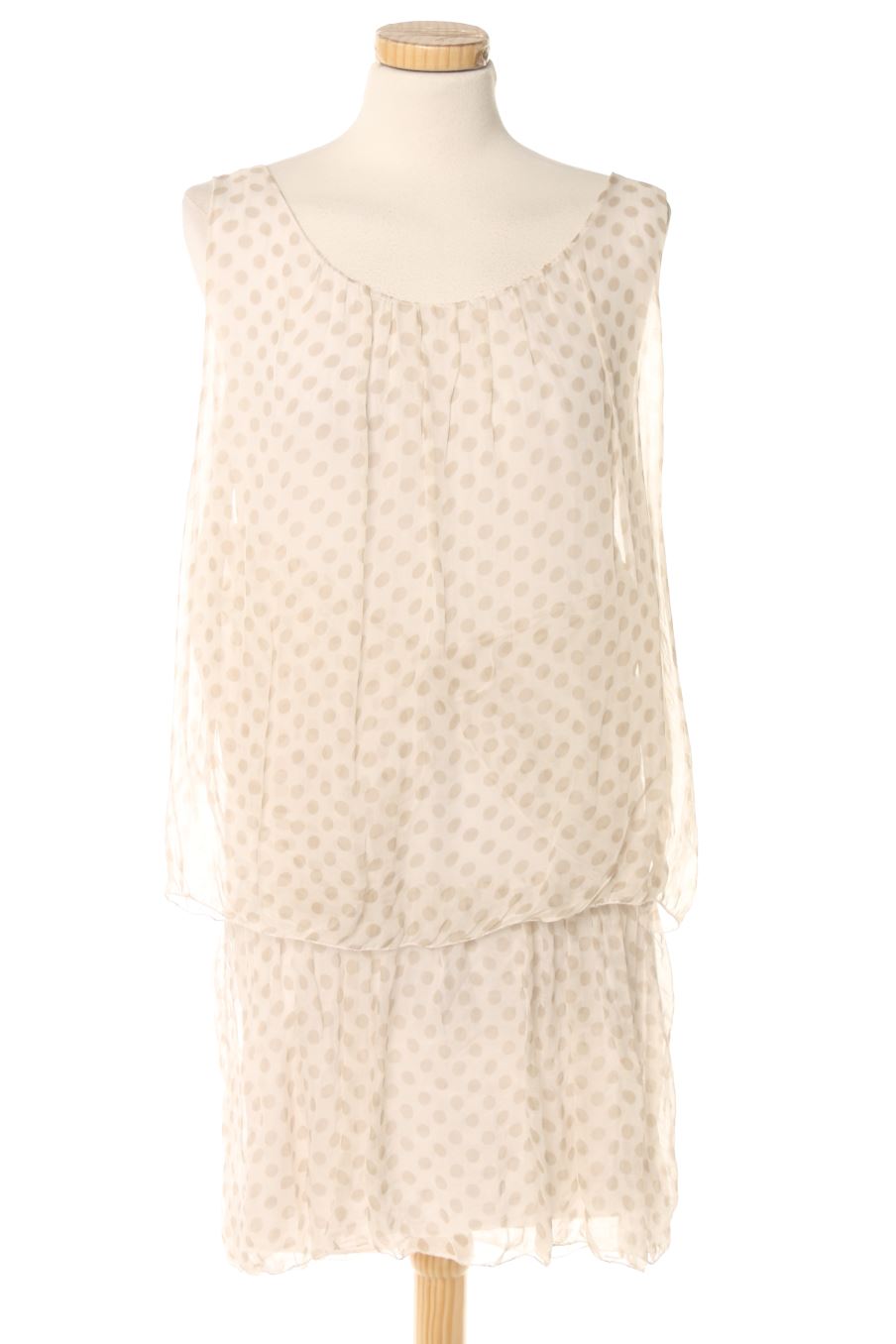Robe casual Made in italy de la taille S, de couleur beige