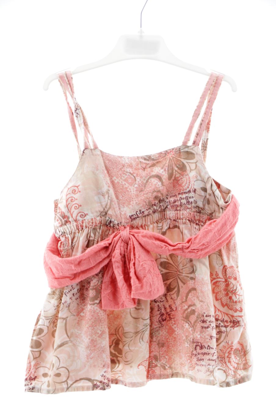 Top pomme framboise de la taille 4 ans de seconde main