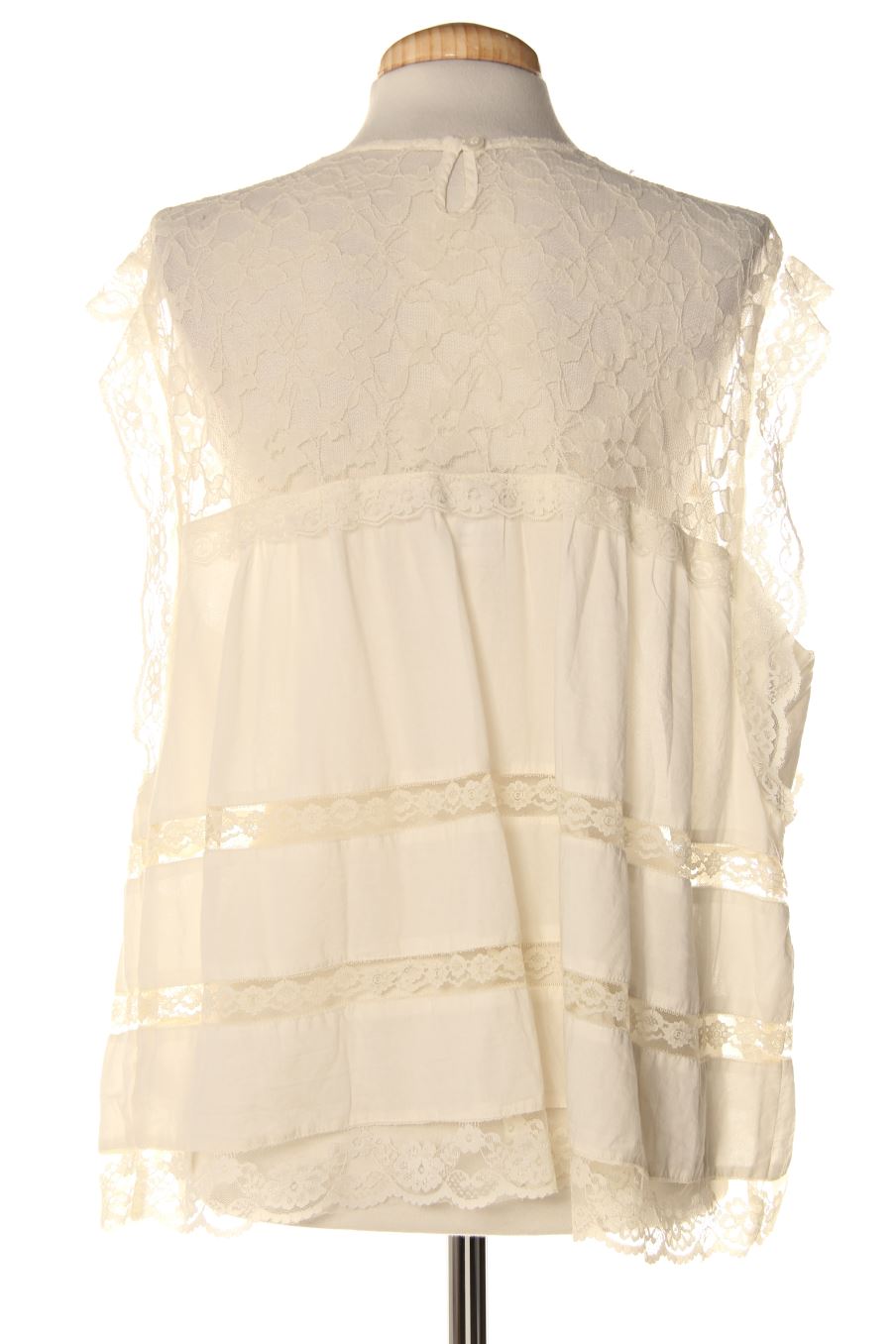 Top de La redoute de la talla 50, de color beige