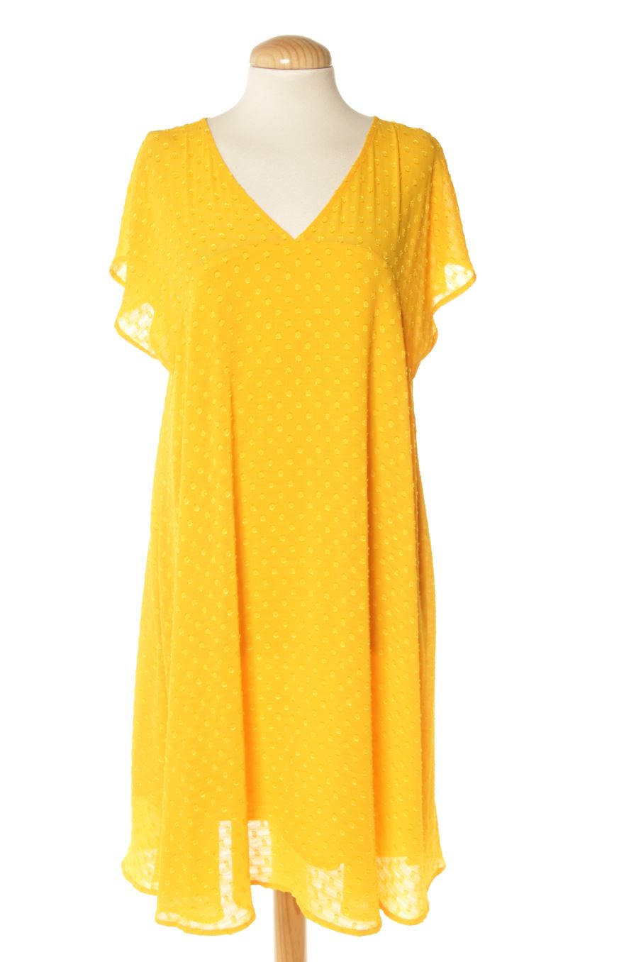 Robe casual Comptoir des Cotonniers de la taille XL de couleur jaune