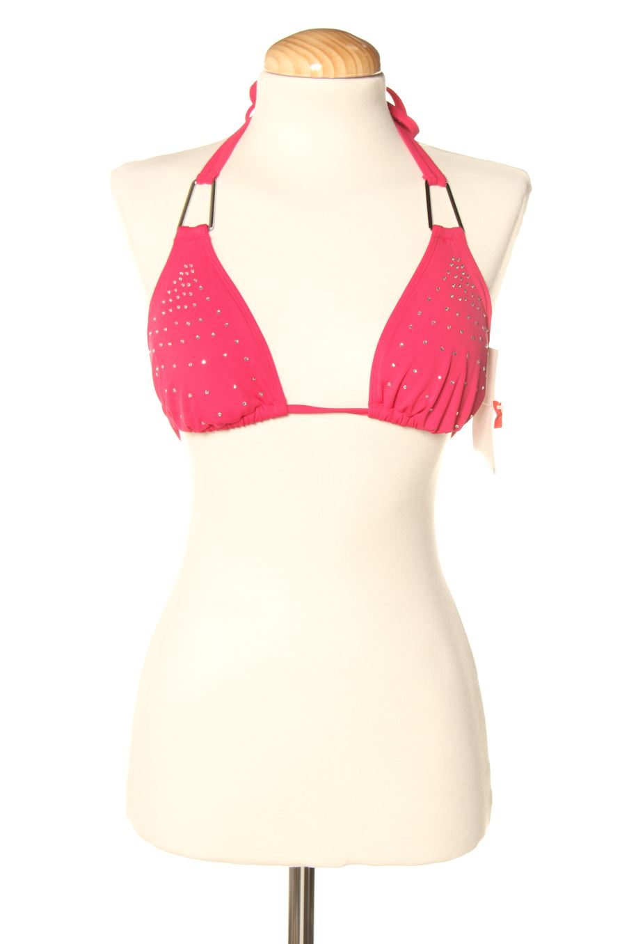 Parte superior de bikini de H M de la talla 38 de color rosa