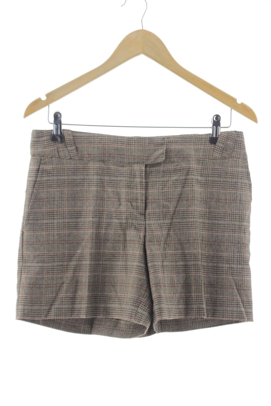 Kurze Hose von Mango Größe 40, Farbe Kariert, für