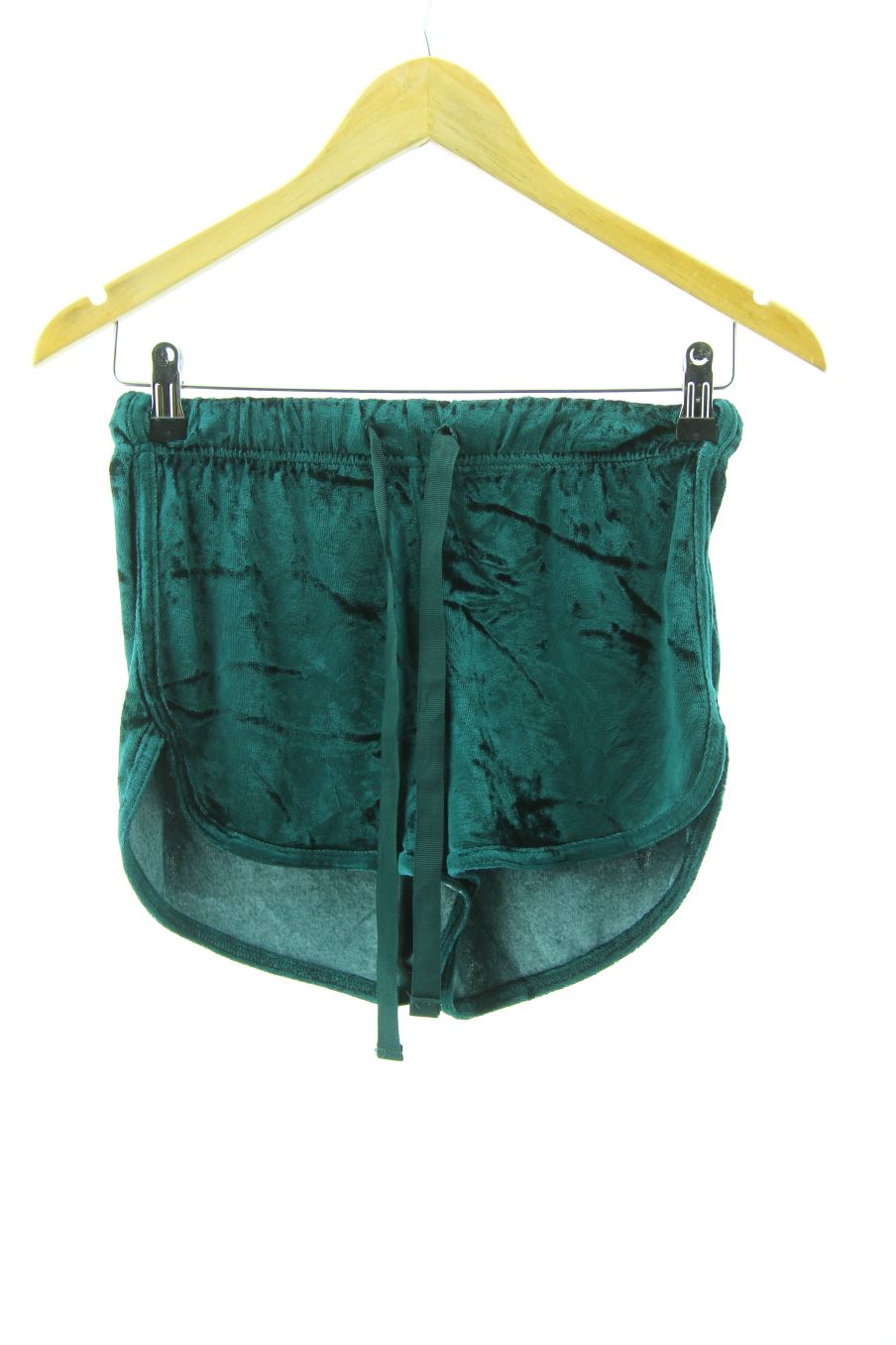 Short de sport Bershka de la taille XS, de couleur vert