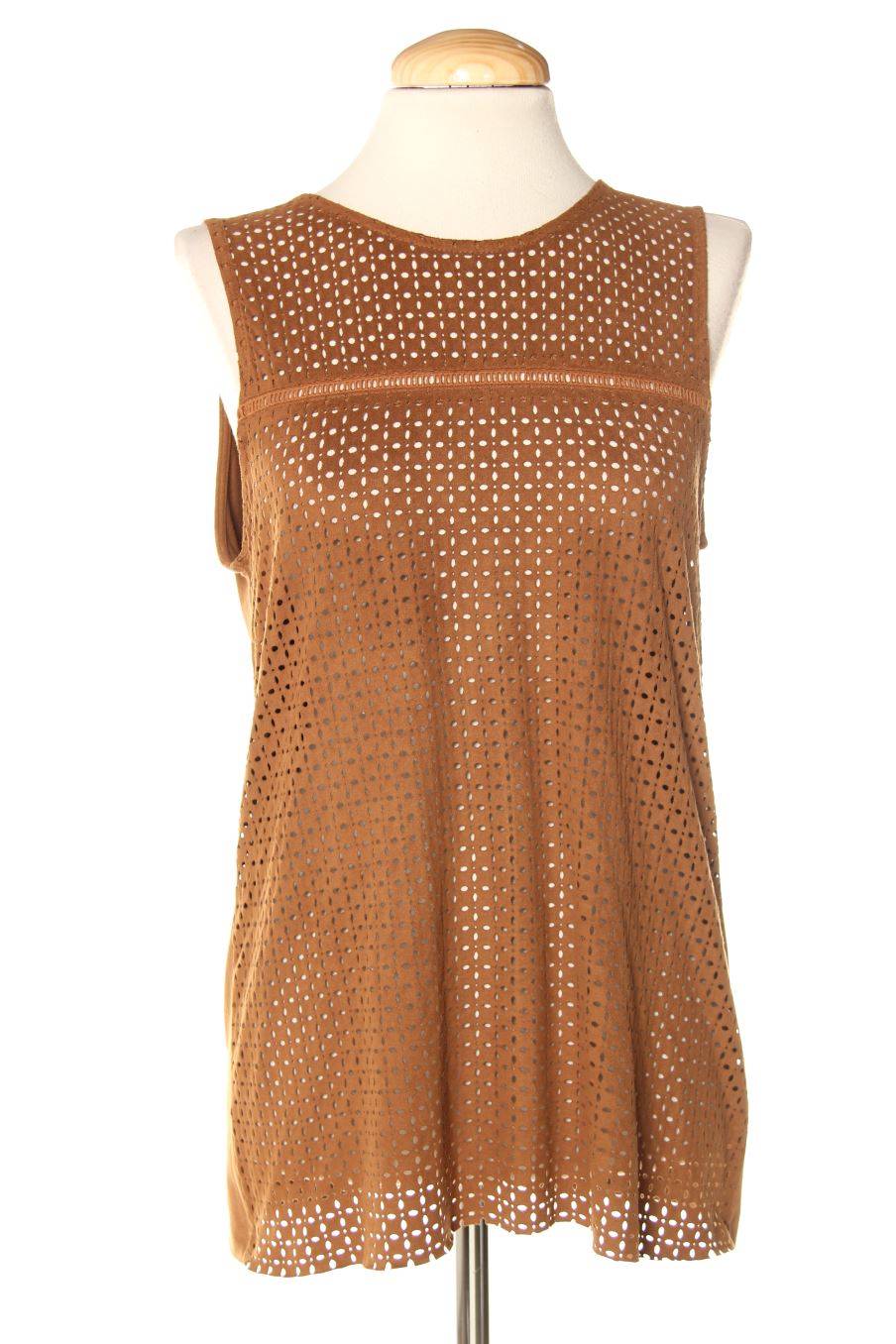 Top Stradivarius de la taille M, de couleur marron