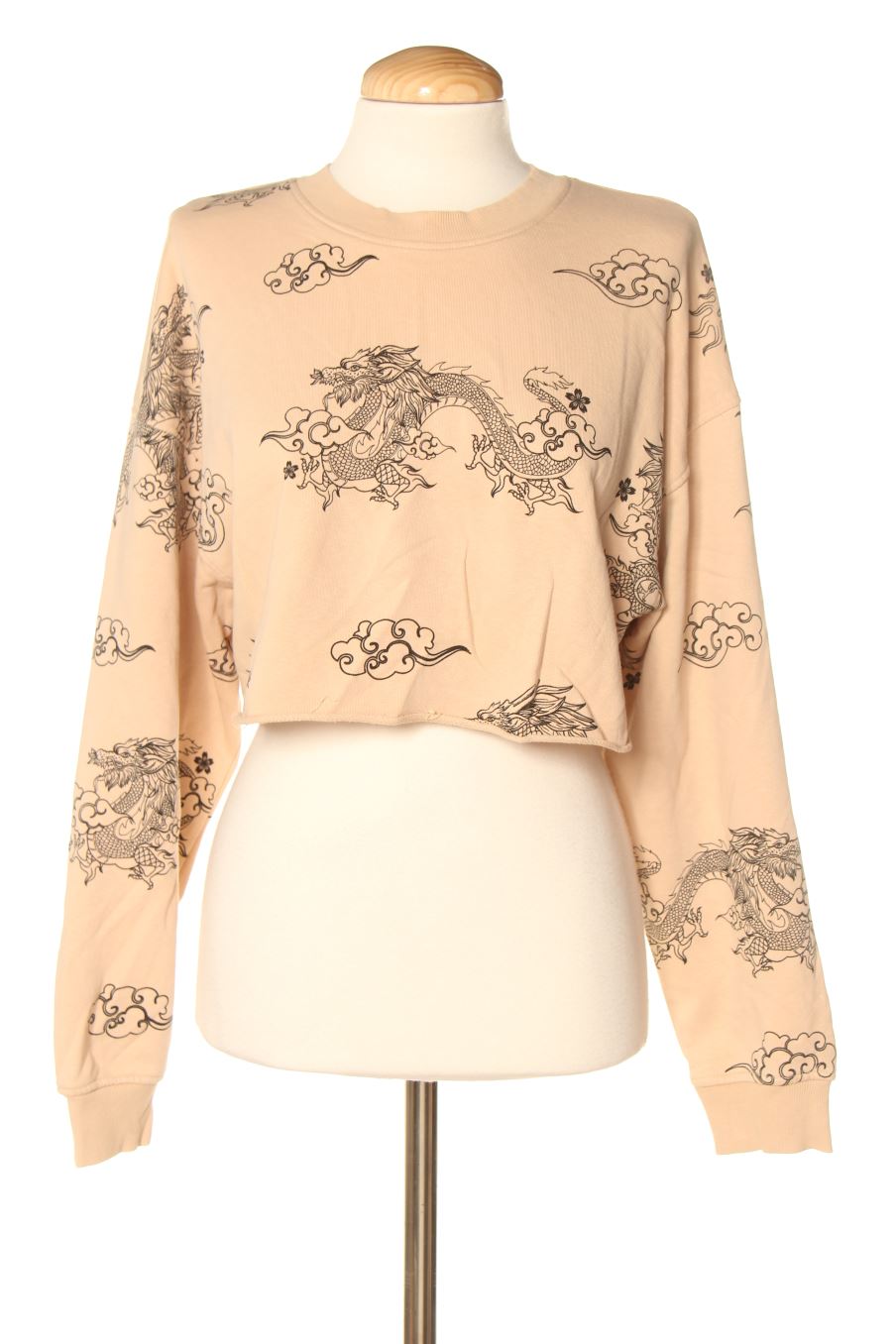 Hombre Bershka Sudadera Dragon Bershka Sudadera Beige Bershka