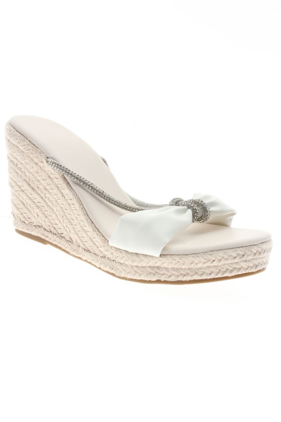Plataformas de PERCENTIL de la talla 38, de color blanco de