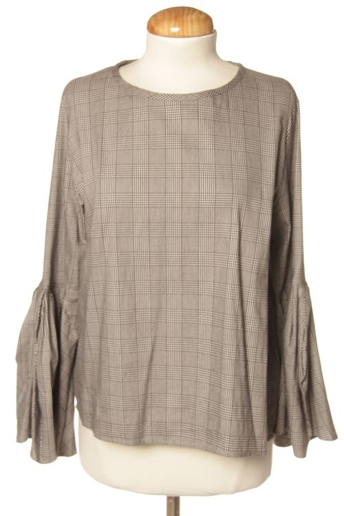 Blusa a maniche lunghe