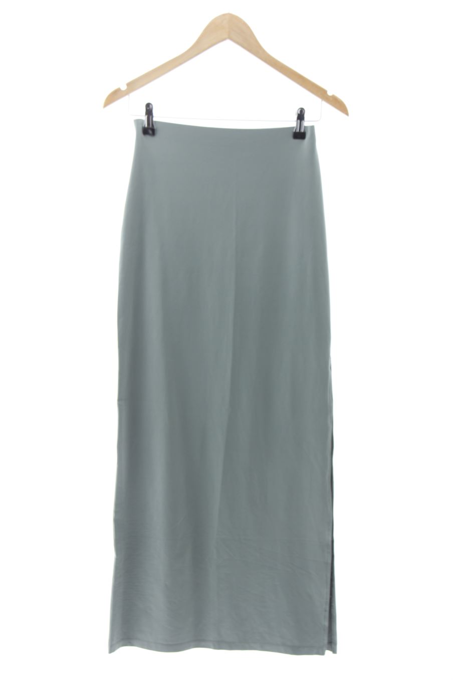 Vestido casual de Bershka de la talla S, de color verde