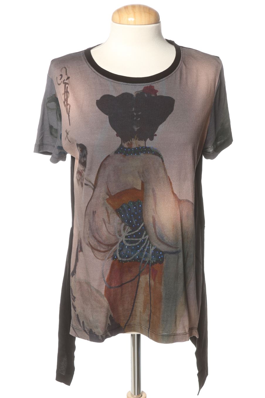 Maglietta de Desigual de la talla L, de color stampato