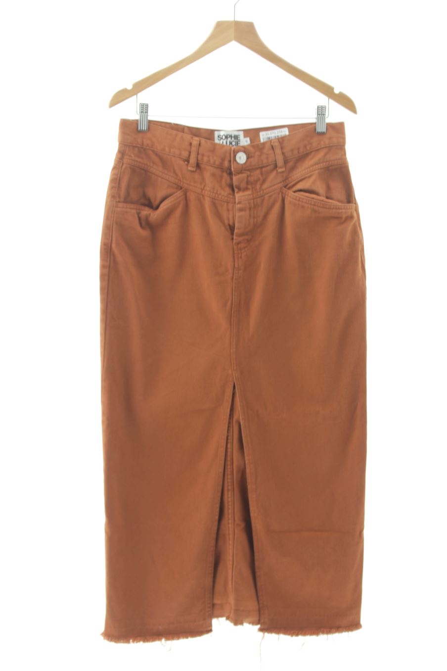 Jupe SOPHIE + LUCIE de la taille 42, de couleur marron de denim