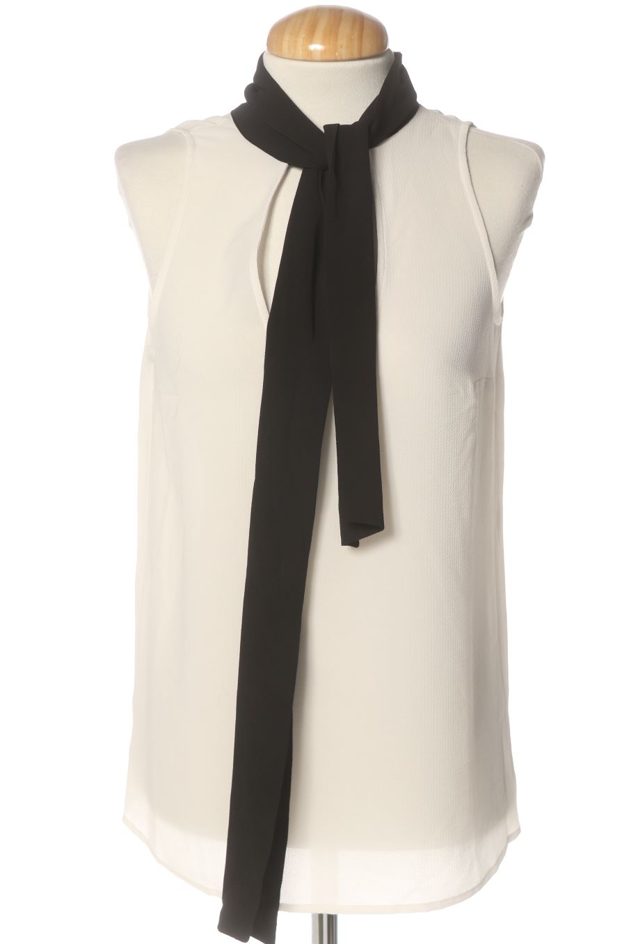 Blouse à manches courtes Morgan de toi de la taille 36, de couleur blanc
