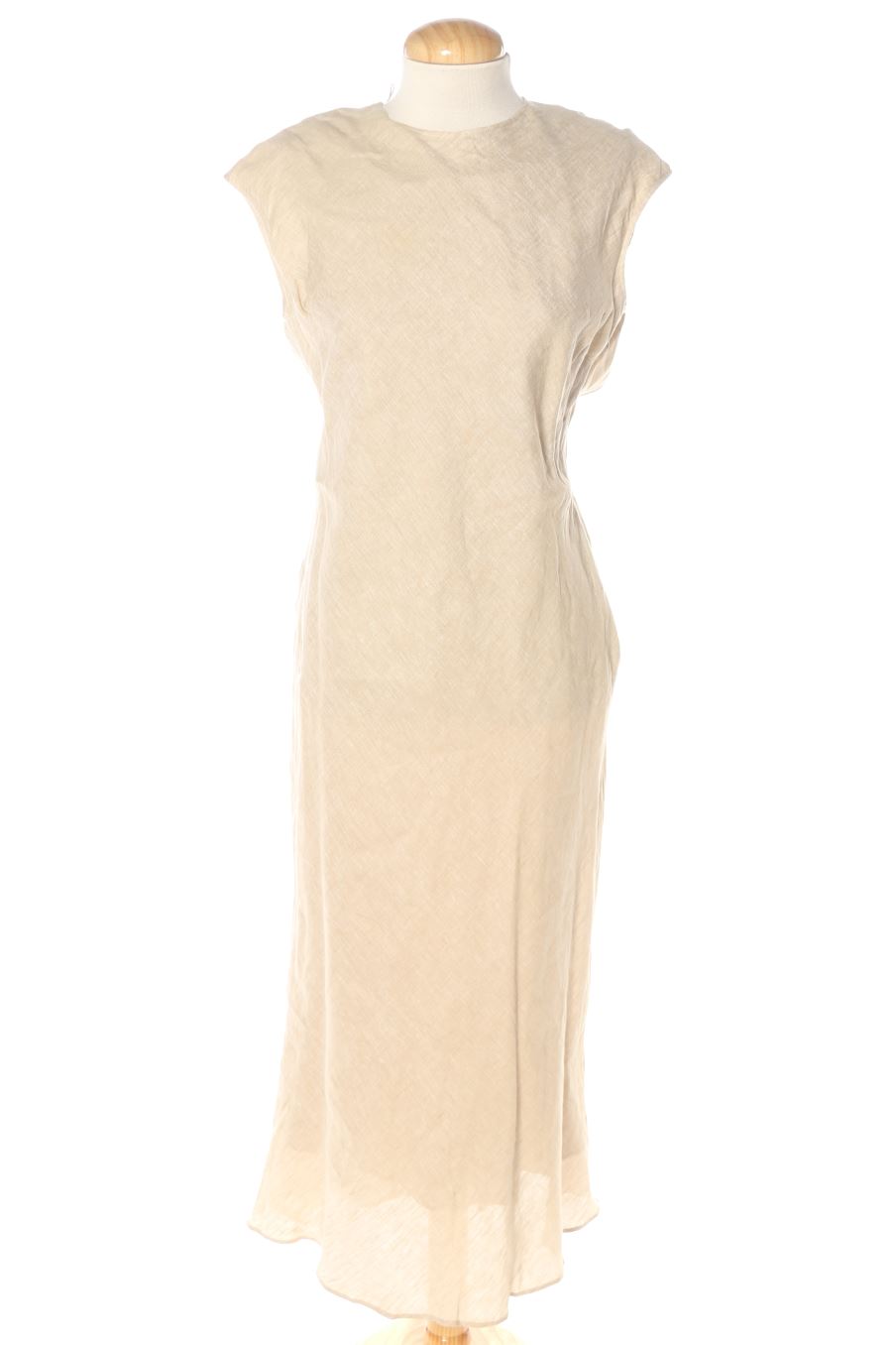 Vestito casual de Mango de la talla M, de color beige