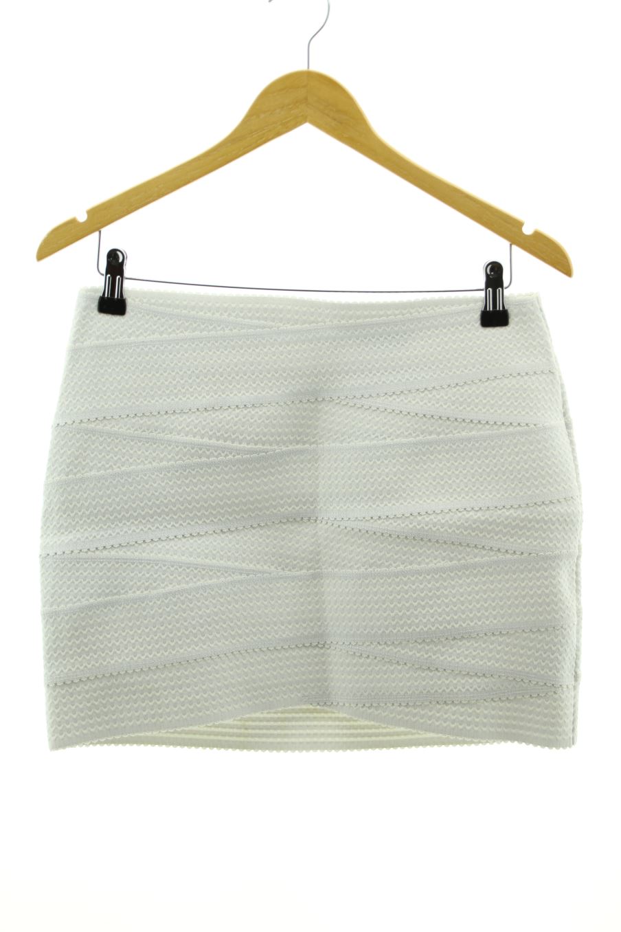 Jupe H&M de la taille M, de couleur blanc