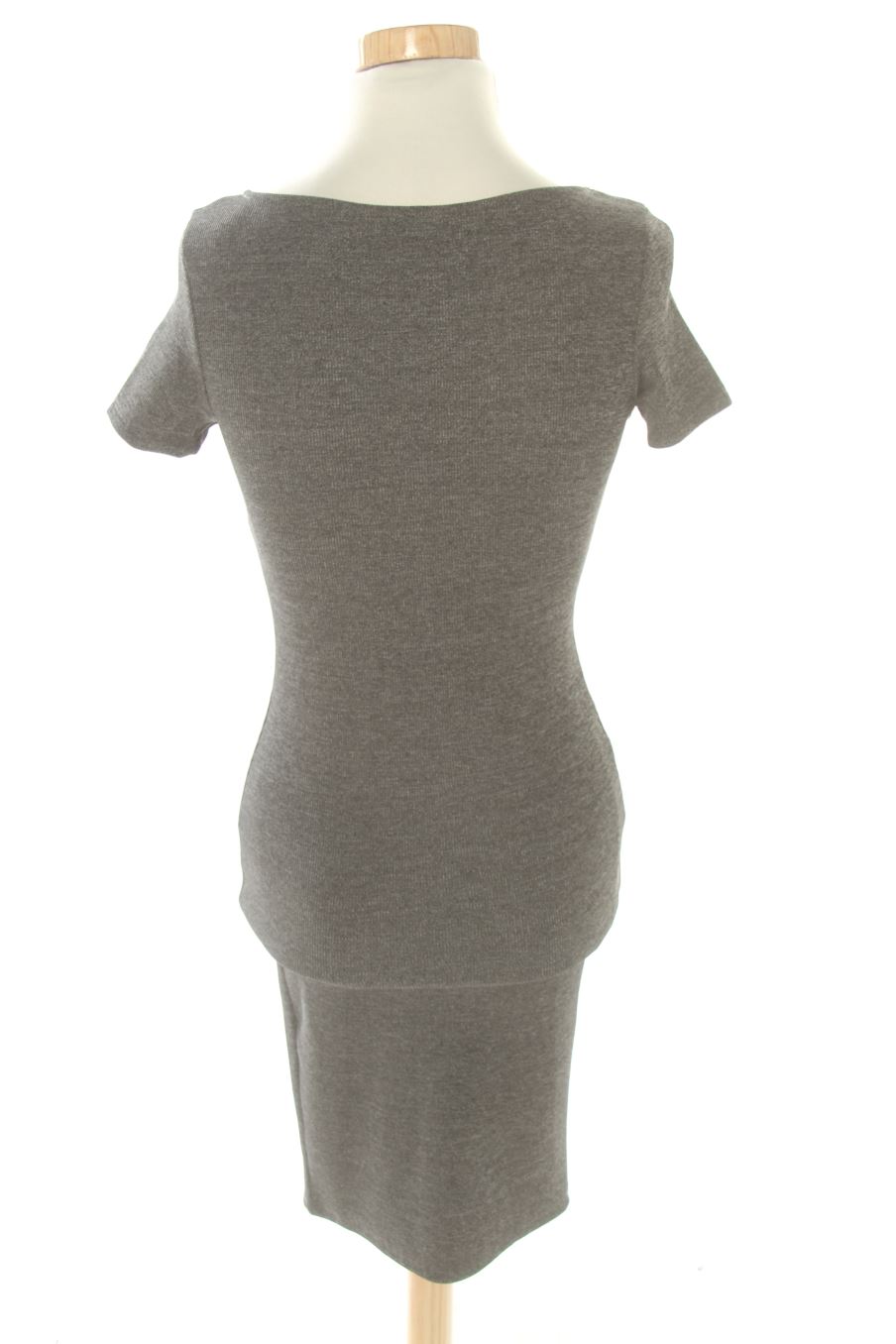 Robe casual H&M de la taille XS, de couleur gris