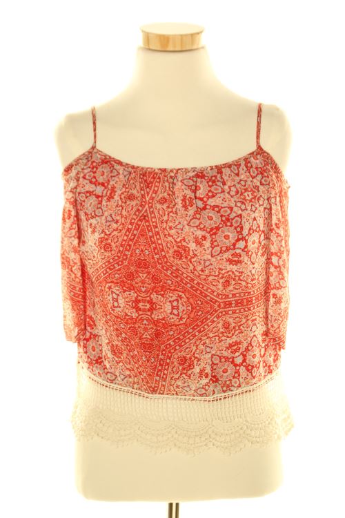 Blusa a maniche corte