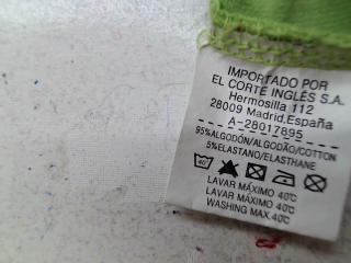 Camiseta sin mangas de Boomerang de la talla 42, de color verde